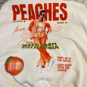 Justin Bieber peaches hoodie